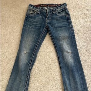 Rock Revival Freddie Straight Jeans size 31x31